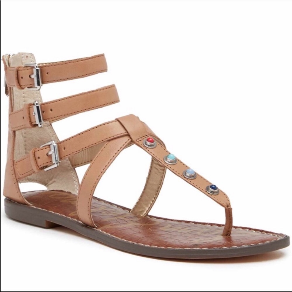 ANTHROPOLOGIE-SAM EDELMAN NWT Sandals 7.5 ONLY - Picture 2 of 5
